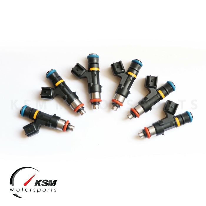 6 x 310cc fuel injectors for NISSAN SKYLINE R33 GTS-T RB25DET fit BOSCH EV14