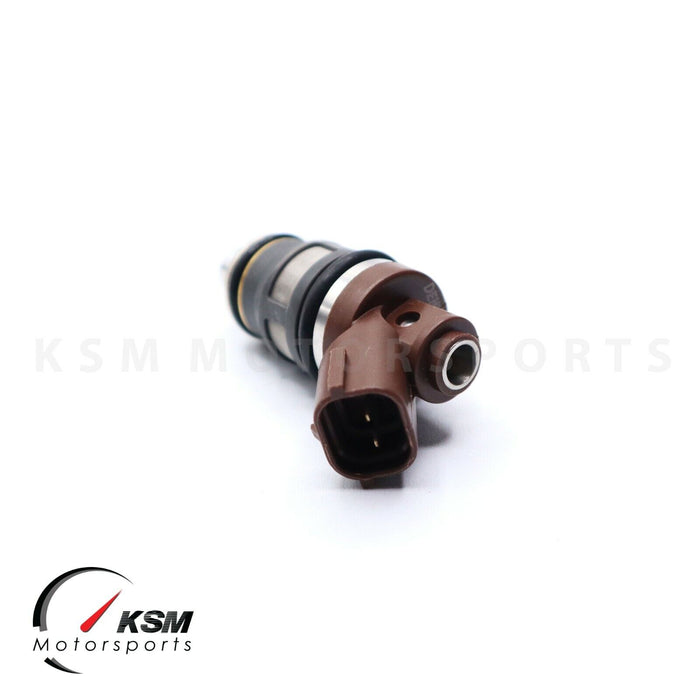 4 passende DENSO 1000cc KRAFTSTOFFINJEKTOREN FÜR TOYOTA SW20 3S-GTE EJ20 BG5 BD5 SIDE FEED