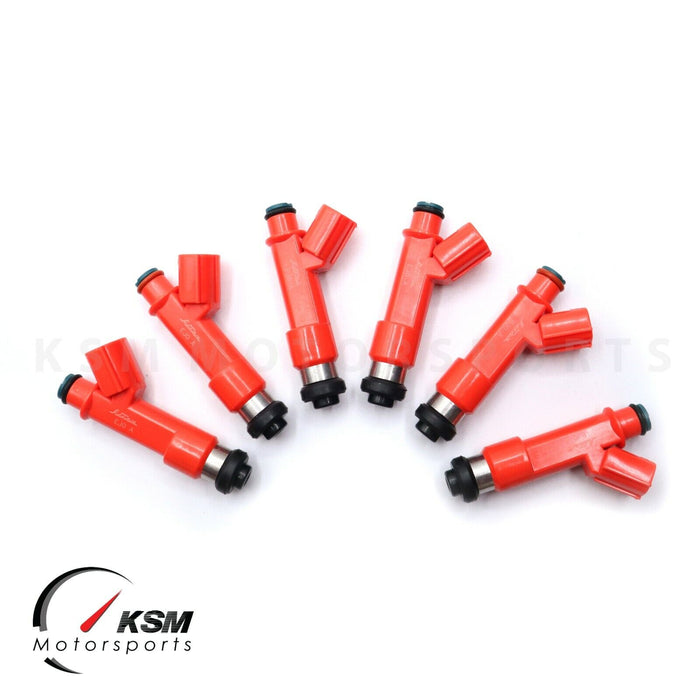 550cc Fuel Injectors for Nissan RB20DET RB26DETT R32 R33 R34 GTR E85 fit DENSO