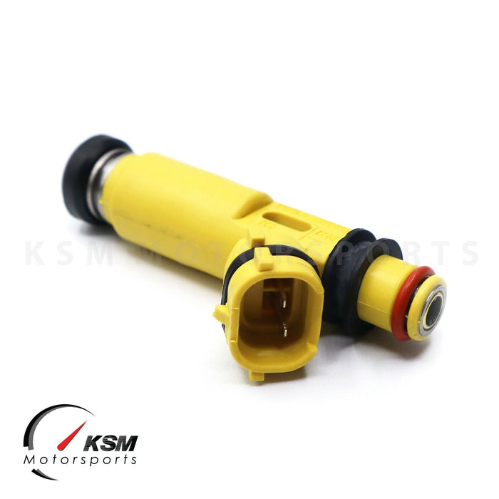 4x 650cc for MAZDA OEM 04-08 RX8 RX7 13B Miata fit Denso yellow fuel injectors