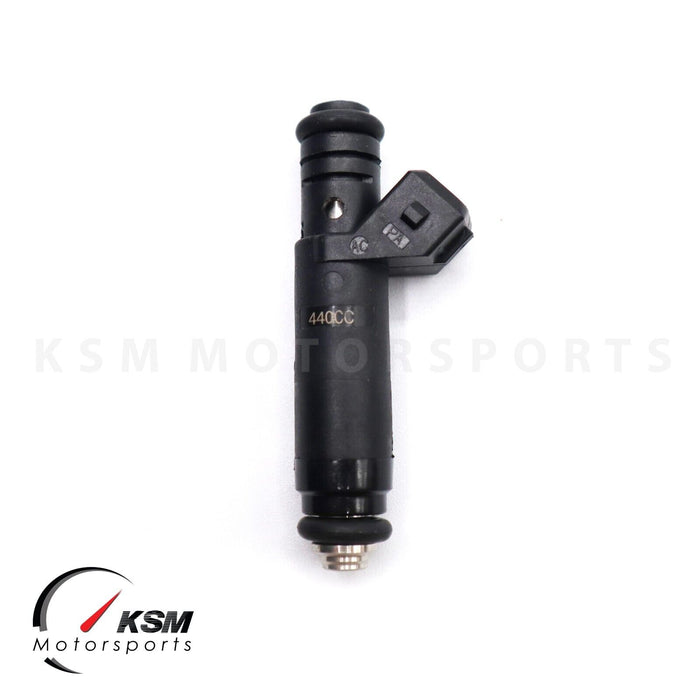 4 440cc 42lb fit Siemens Deka EV1 Fuel Injectors FOR VW Audi 1.8T E85 fit Bosch