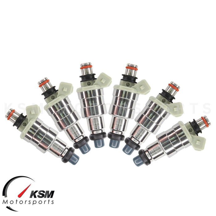 6 x OEM Fuel Injectors for 1979-88 Toyota CELICA CRESSIDA 2.6L 2.8L I6 fit Denso