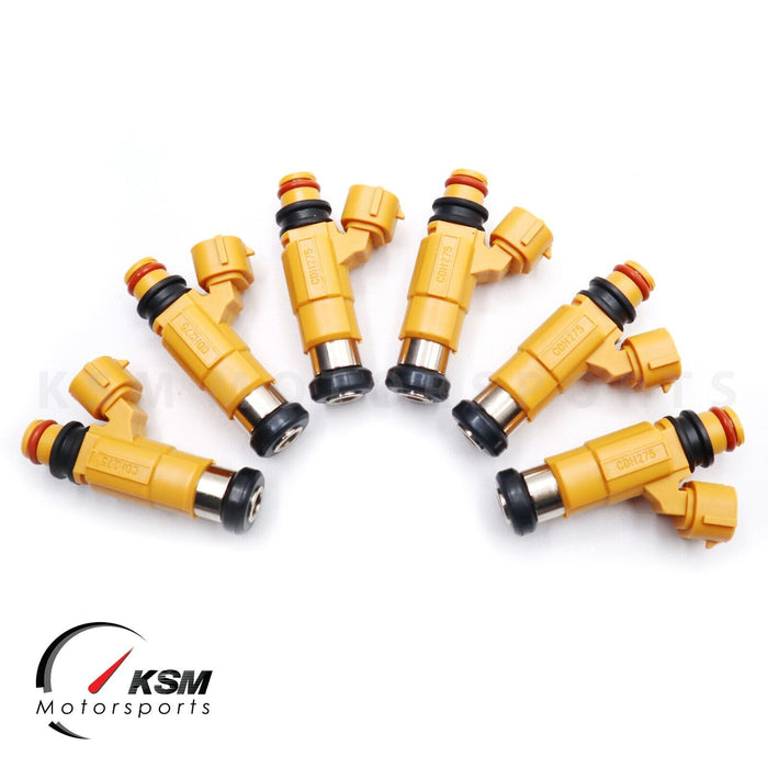 6 x Fuel Injectors For Mitsubishi Magna TH TJ TL TW 6G74 Diamante 3.5L V6 CDH275