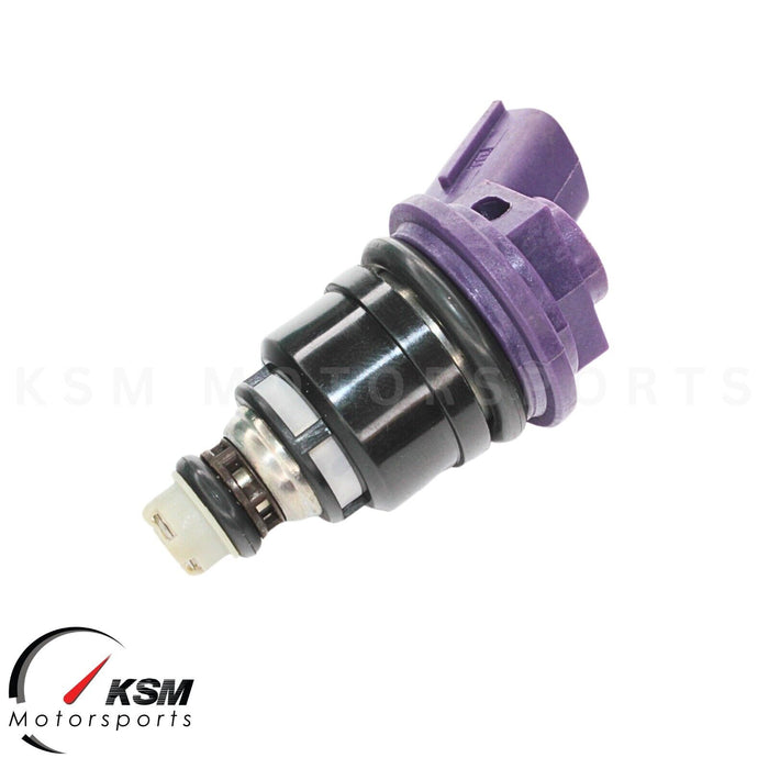 6 x fuel injectors A46-F32 for Nissan Skyline Stagea RB25 NEO RB25 RB20 PURPLE
