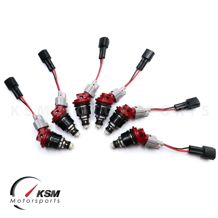 6 x 1400cc Fuel Injectors for NISSAN / NISMO SKYLINE R33 GTS-T RB25DET for JECS