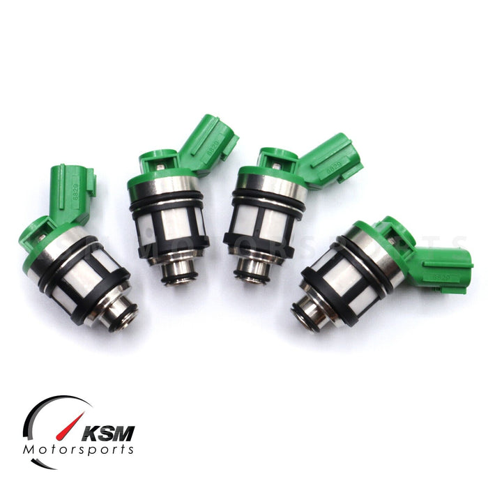 4 Fuel Injectors For Nissan Frontier Xterra Pickup 2.4L 96-04 JS4D-5 16600-1S700