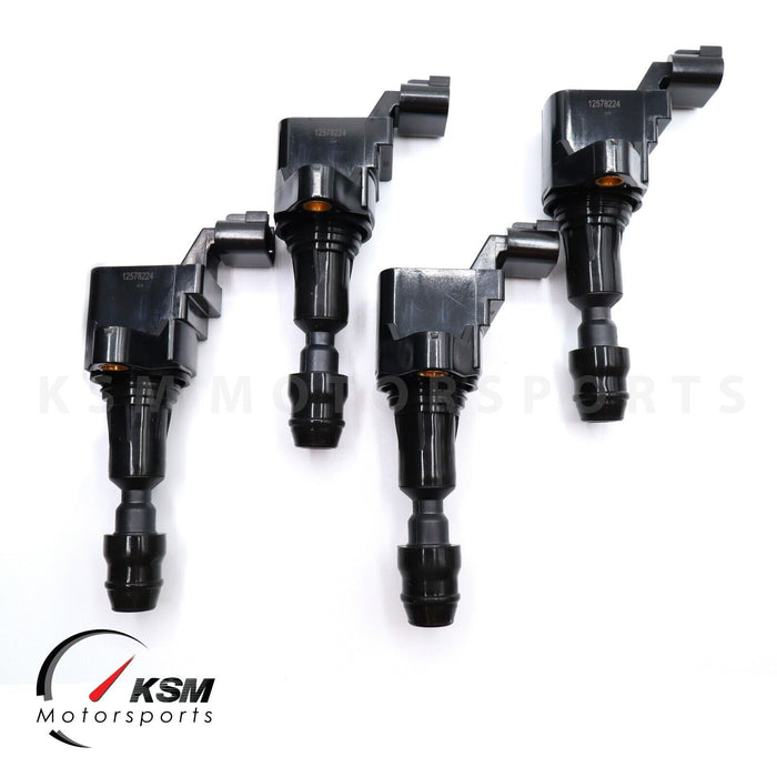 4 x Quality Ignition Coils fit OEM for Buick Chevy Pontiac SAAB Saturn 2.0L 2.4L