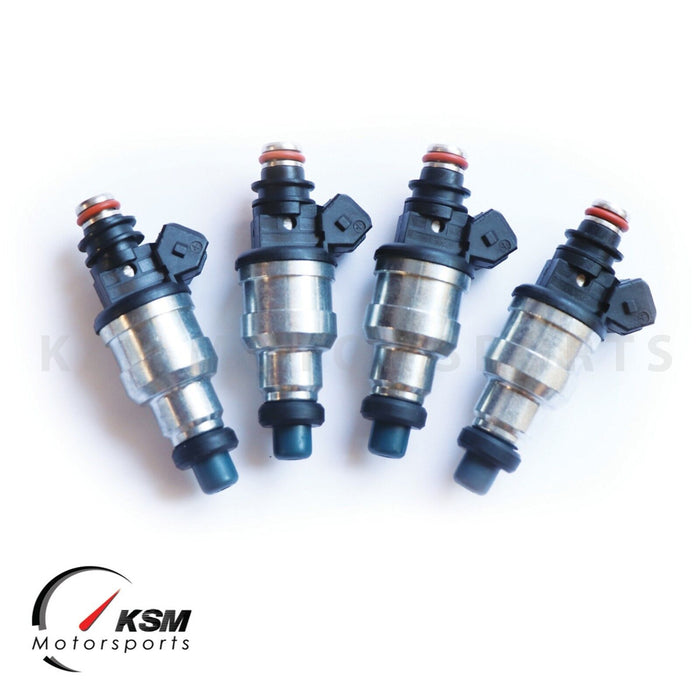 4x 1600cc Einspritzdüsen für EVO 4-9 RX-7 FC3S 13B 20B 4AGE 4G63T EV1 e85