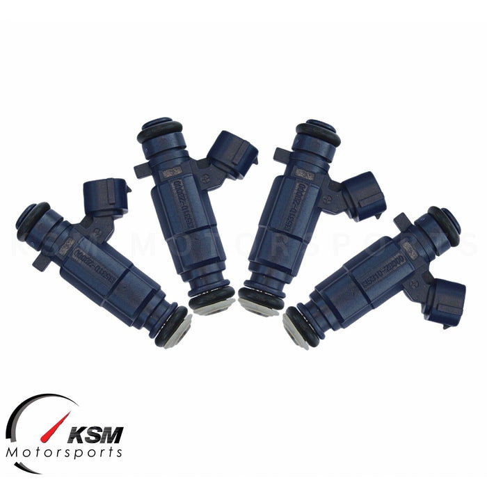 4 Fuel Injectors for 1.4 1.6 Accent Elantra i30 iX20 Rio Cee'D Cerato Soul Venga