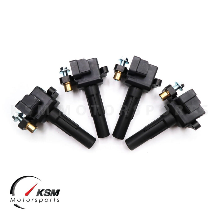 4 Ignition Coils for 03-05 Subaru Impreza WRX 05 Saab 9-2X 2.0L 22433AA551 UF528