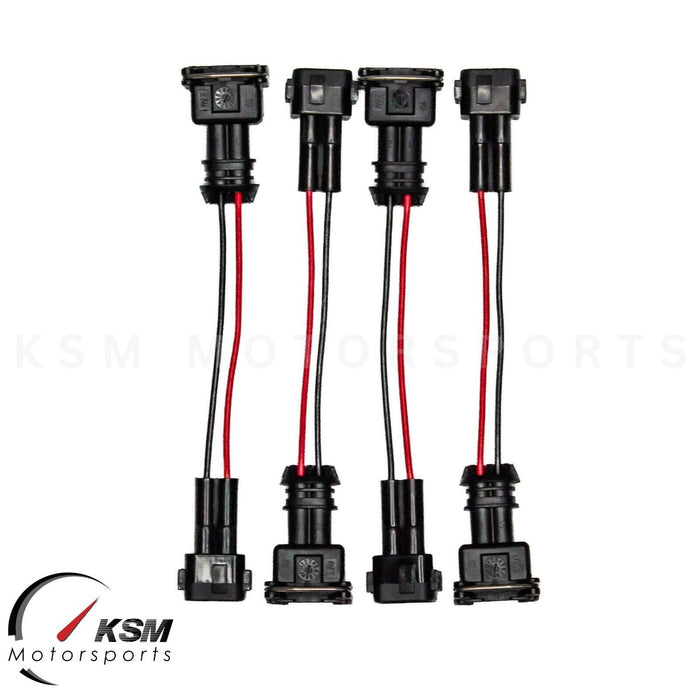 4 OBD2 to OBD1 EV1 CONVERSION JUMPER HARNESS ADAPTER CONNECTOR FUEL INJECTORS