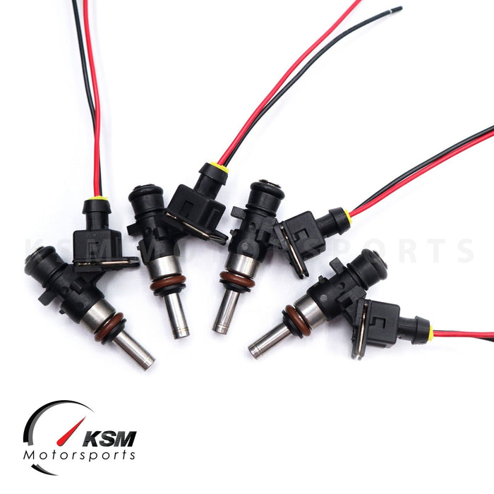 4 x 980cc injecteurs de carburant 0280158040 adaptés à la vanne de buse Bosch EV14KT essence