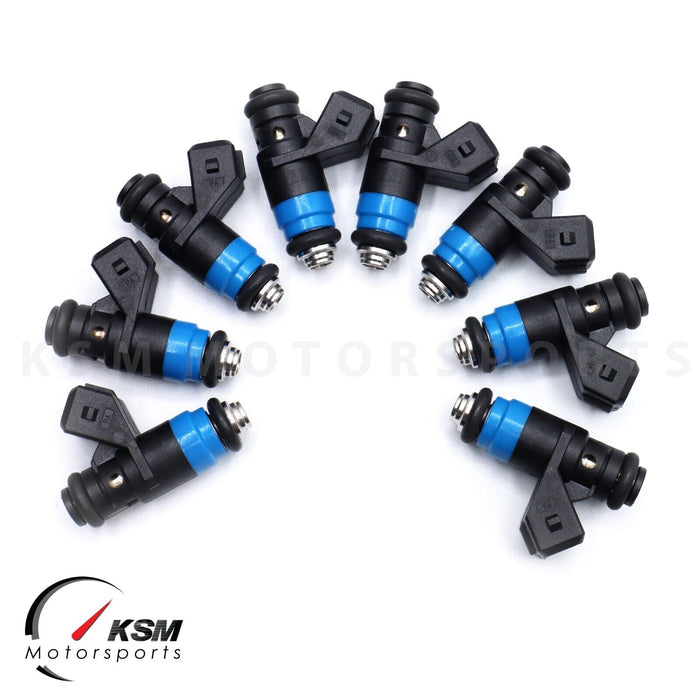 8 x 60lb 630cc fit Deka Compact Fuel Injectors FI114962 EV1 High Impedance E85