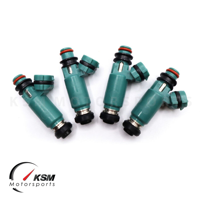 4 x 440cc injecteurs de carburant bleu clair pour 02-05 Subaru WRX Impreza 195500-3920 