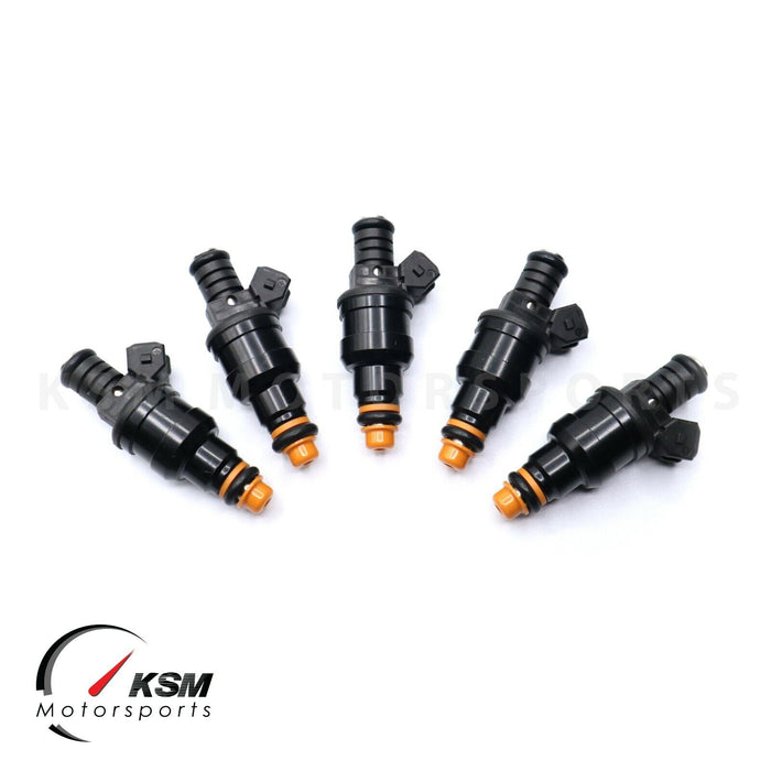 5x 440cc 42lb Fuel Injectors for Volvo S40 V50 S60 XC90 C70 Turbo Fit Bosch EV1