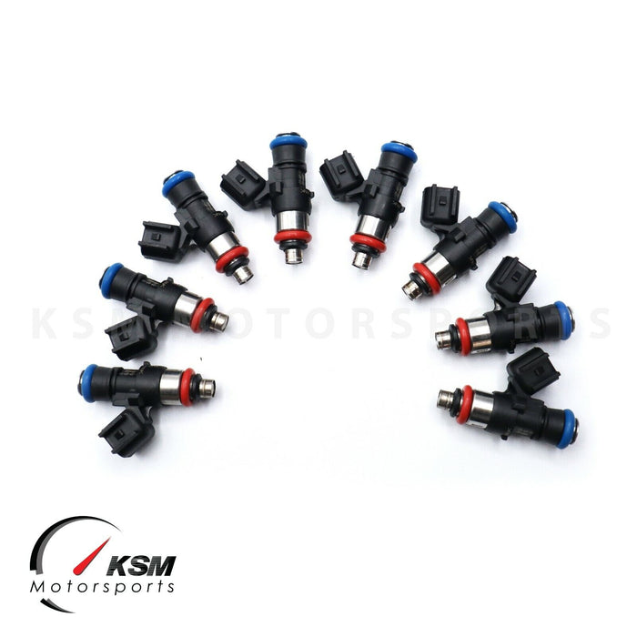 8 HIGH IMPEDANCE FIT BOSCH 42LB 440CC INJECTORS GEN3 LSA LS7 LS3 GM FORD E85