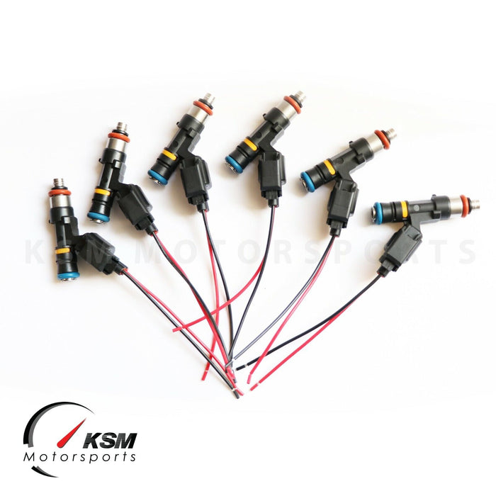 6 x 310cc fuel injectors for 2004-2005 VW Golf GTi R32 3.2L VR6 fit BOSCH EV14