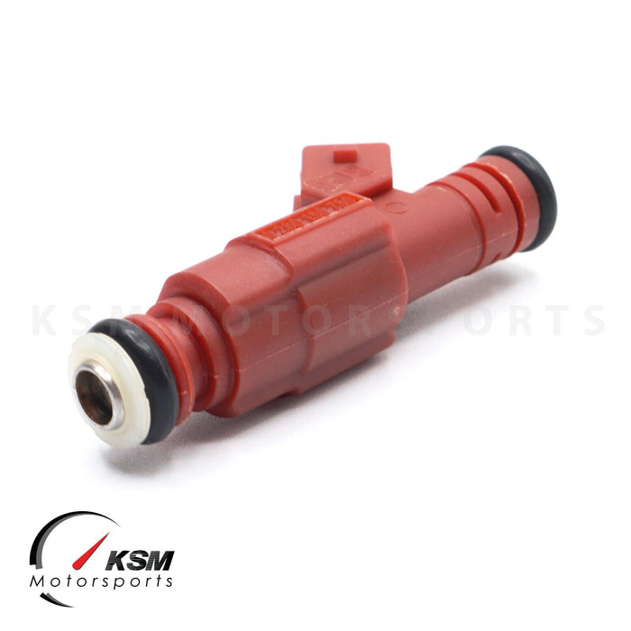 8 x 30lb RED Fuel Injectors Racing Type For Mustang V8 4.6L 5.0L 5.4L EV1 Style