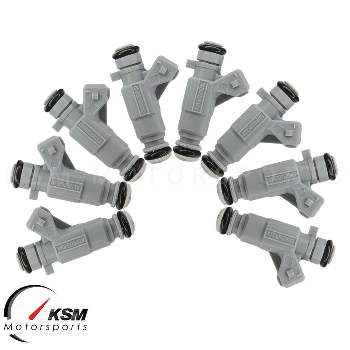 8 x Fuel Injectors 0280155744 for 1998-00 Mercedes 4.3 V8 CLK430 E430 ML430 S430