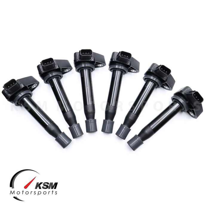 Set 6 OEM-Zündspulen für Acura MDX Honda Civic Pilot Ridgeline Saturn Vue