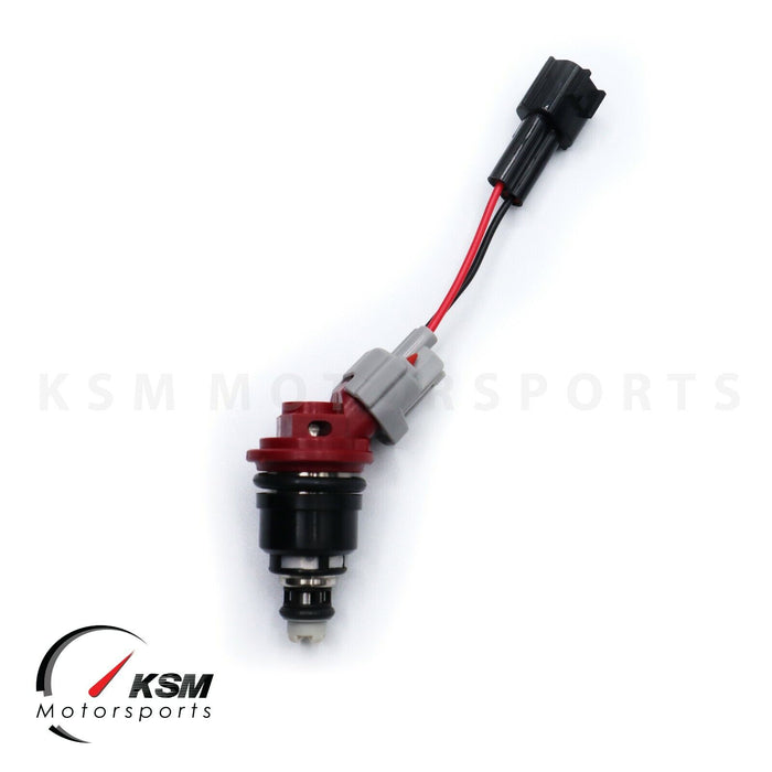 4 injecteurs de carburant à alimentation latérale 1000cc pour NISSAN NISMO SR20 S13 S14 S15 fit JECS