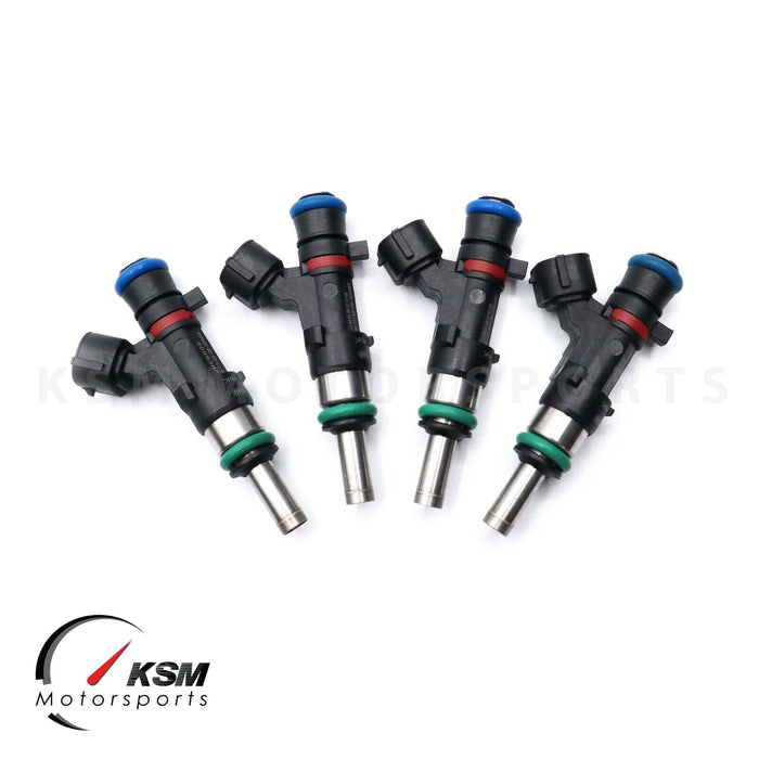 4 x 850cc EV14 Fuel Injectors fit Denso 08-15 Mitsubishi EVO 10 X 4B11 CZ4A E85