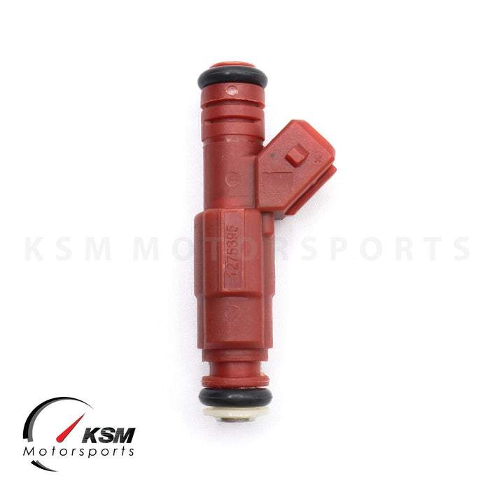8 x 30lb RED Fuel Injectors Racing Type For Mustang V8 4.6L 5.0L 5.4L EV1 Style