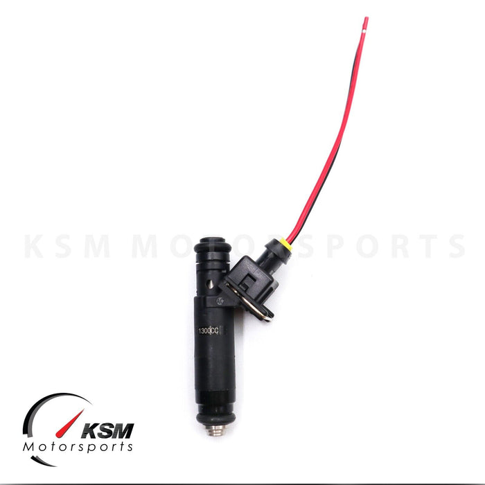 6 1300cc 124lb fit Siemens Deka Fuel Injector EV1 for VW Audi BMW Ford Chevrolet