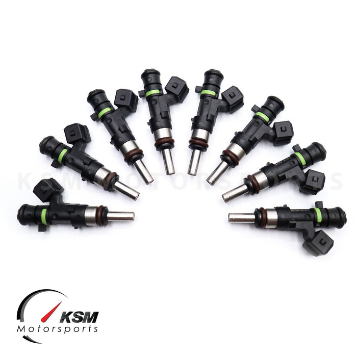 8 x Fuel Injectors fit Bosch 0280158123 590cc 56lb Long Nozzle EV14 6-Hole
