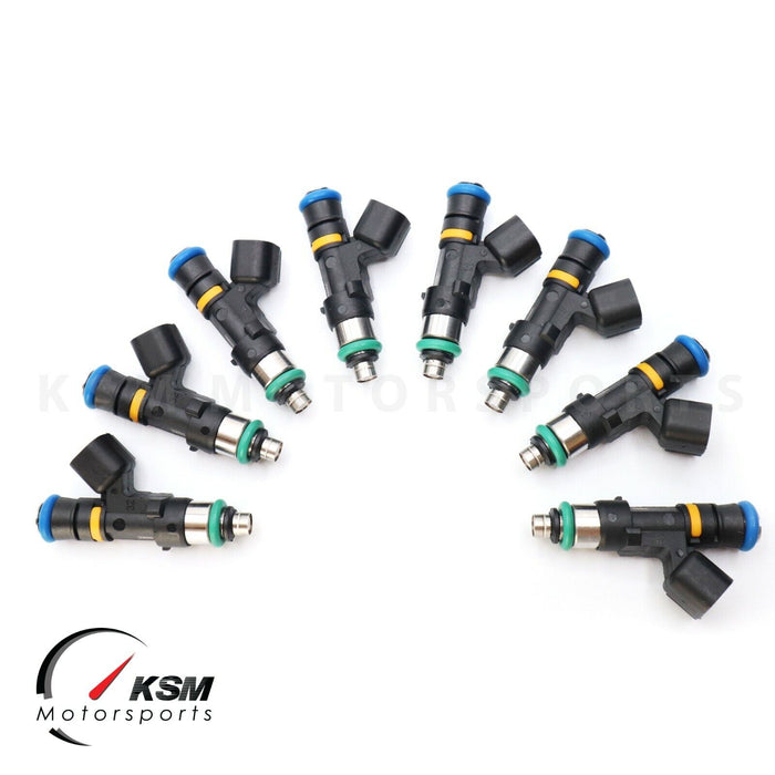 8 EV14 52lb 550cc fuel injectors for LS2 6.0 Pontiac GTO C6 Corvette CTS-V 5.3