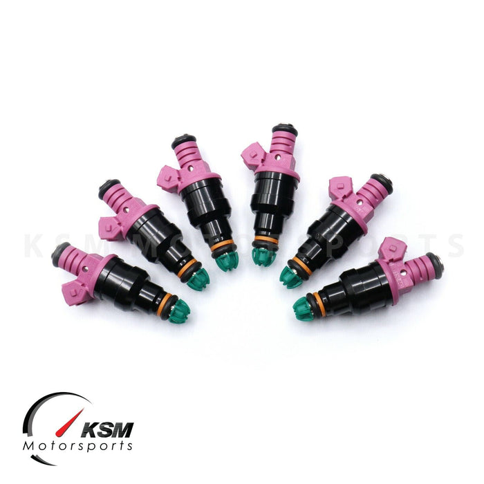 6 x injecteurs de carburant pour OEM Bosch 0280150440 pour 96-00 BMW 2.8L 3.2L I6 M52 S52