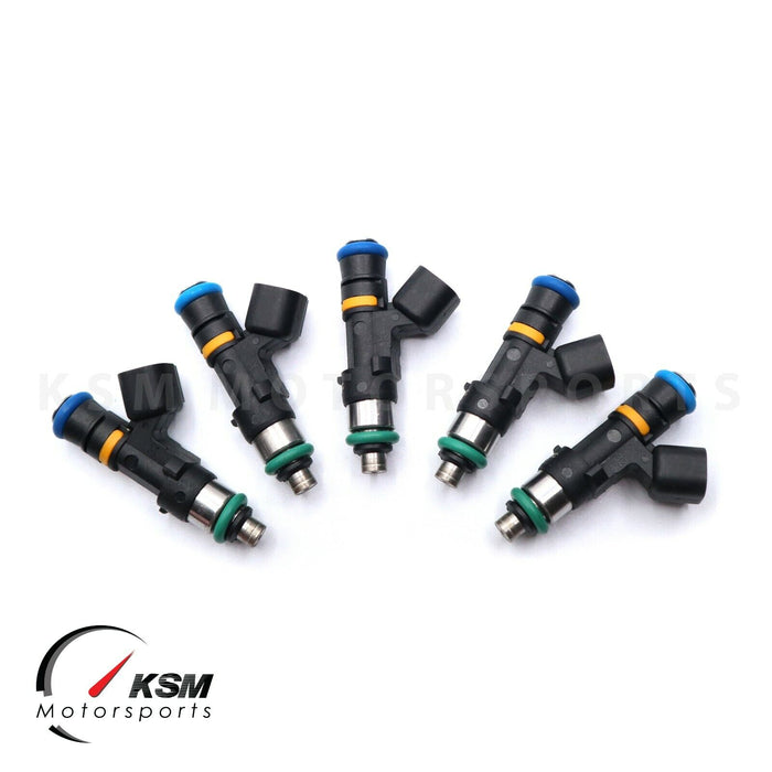 5 x 1200cc fuel injector for FORD FOCUS MK2 2.5T RS ST fit BOSCH EV14 High Imp