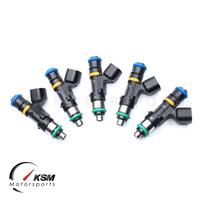 5 x 850cc fuel injectors for FORD FOCUS MK2 2.5T RS ST BOSCH EV14 High Impedance