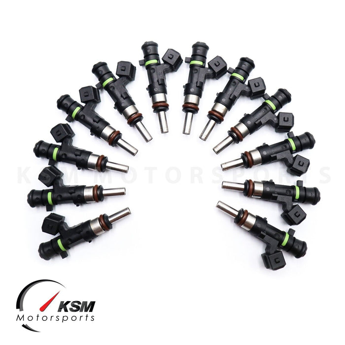 12 Fuel Injectors for FERRARI 599 GTB GTO SA F430 4.3L 6.0L fit Bosch 0280158124