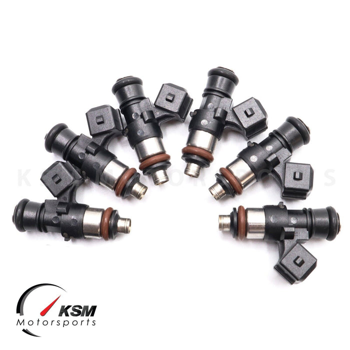 6 x 1650cc 157lb EV14 Short Fuel Injectors single hole for 0280158333 E85