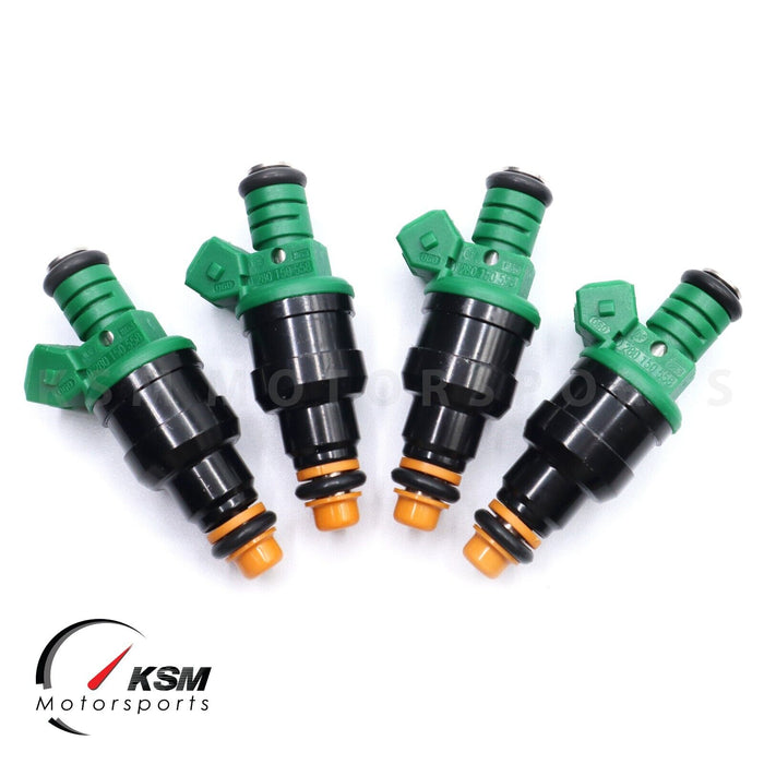 4 x 440CC 42LB EV1 UPGRADE FUEL INJECTORS FOR 0280150558 VW AUDI BMW FIAT FORD