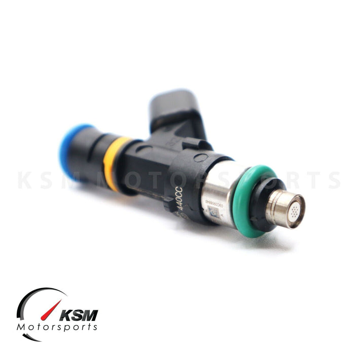 6 x 440 cc Einspritzdüsen für 2004–2005 VW Golf GTi R32 3.2L VR6 passend für BOSCH EV14
