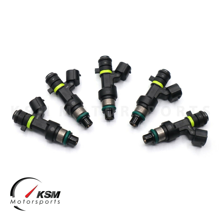 5 650cc Fuel Injectors for 2009-2010 Ford Focus MK2 RS ST225 High OHMS FIT DENSO