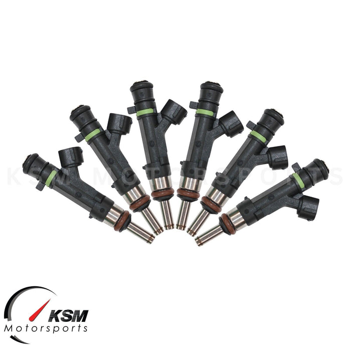 6 x Fuel Injectors for 0280158053 06E133551 fit Audi A6 Avant Quattro C6 4F2 4F5