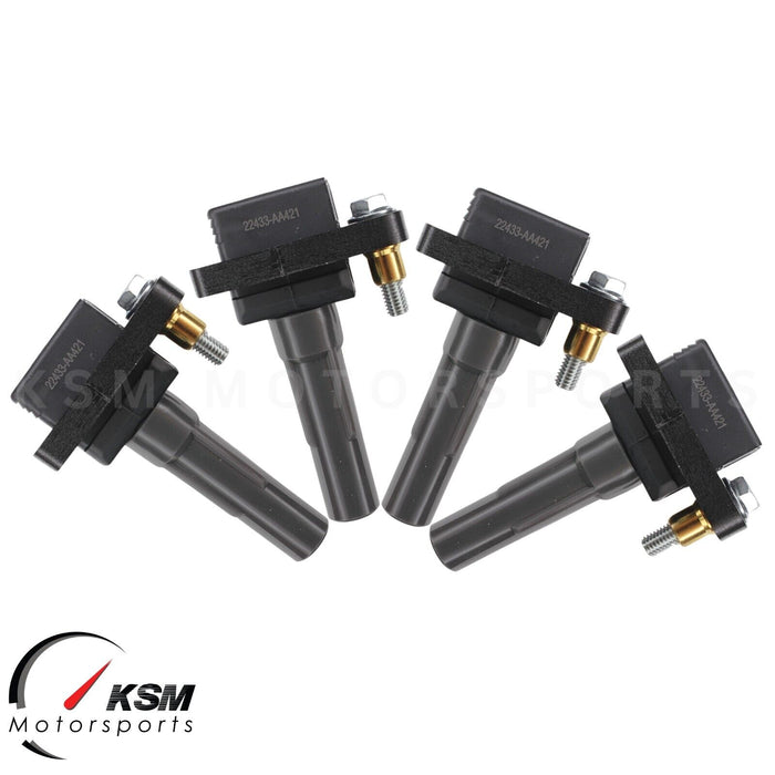 4 x Ignition Coil Pack for 2002-2003 Subaru Impreza WRX 2.0L H4 OEM 22433-AA421