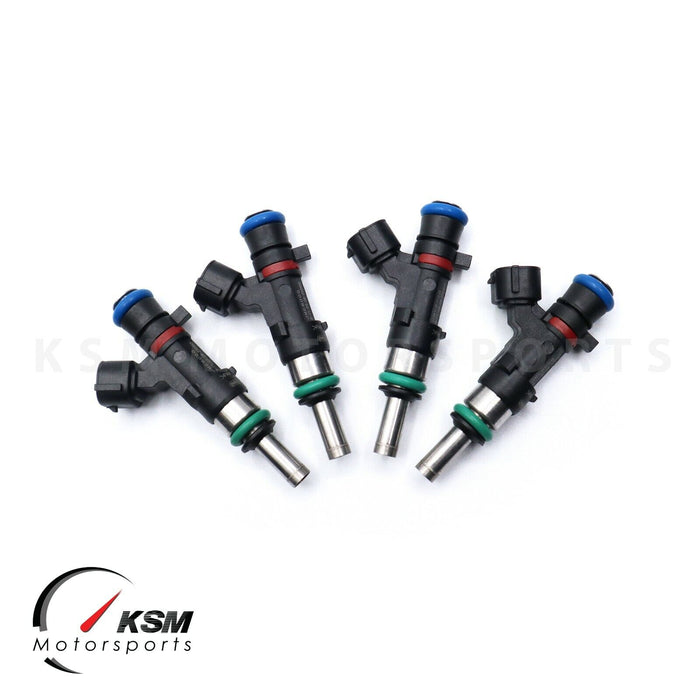 4 x 750cc EV14 Fuel Injectors fit Denso 08-15 Mitsubishi EVO 10 X 4B11 CZ4A E85