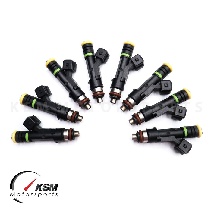 8x Fuel Injectors Fit Bosch 0280158827 EV1 Connector 160LB 1700cc High impedance