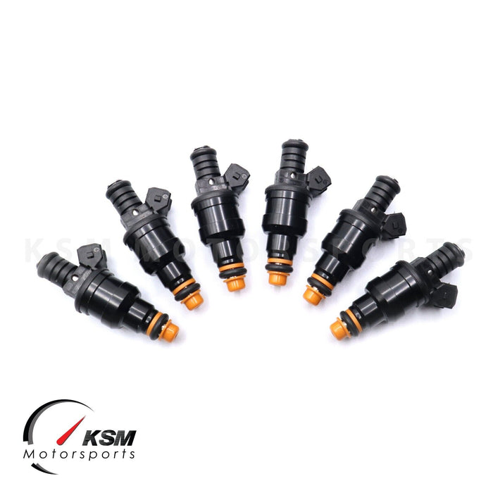 Set 6 x  850cc 80LB Fuel Injectors Wide fit Bosch Chevy GMC V6 3.8L 2.8L Turbo