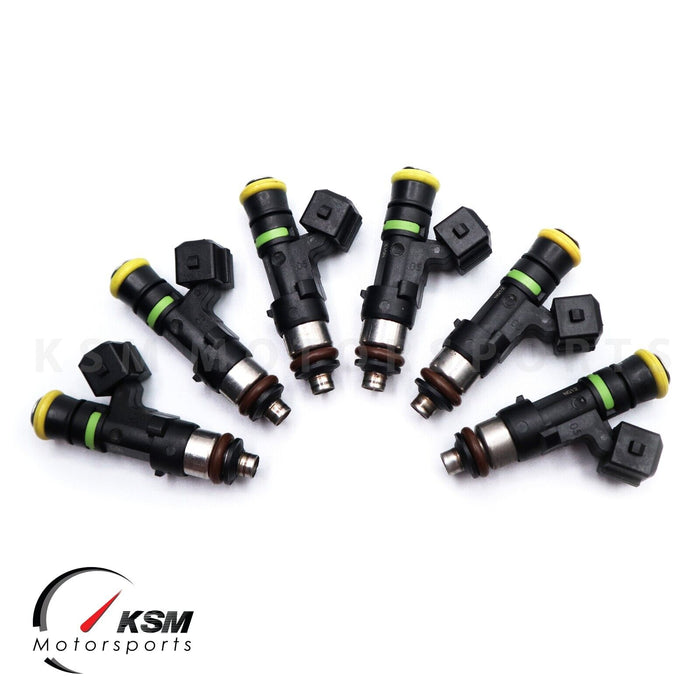 6 x Fuel Injectors 210lb 2200cc fit BOSCH 0280158829 for Honda Audi Mazda Dodge