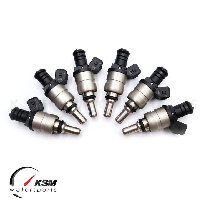 6 fuel injectors for BMW 3 5 7 X3 X5 X6 Z3 E39 E46 E60 M52 M54 2.0-2.8L 1427240