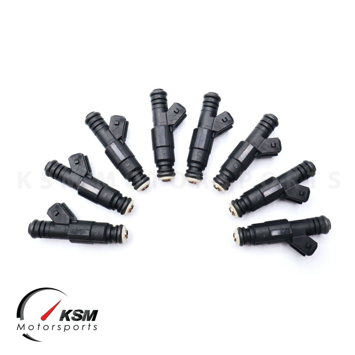 Set 8 fit Bosch 550cc Fuel Injectors FOR BMW V8 M60 M62 540i 740i X5 52lb