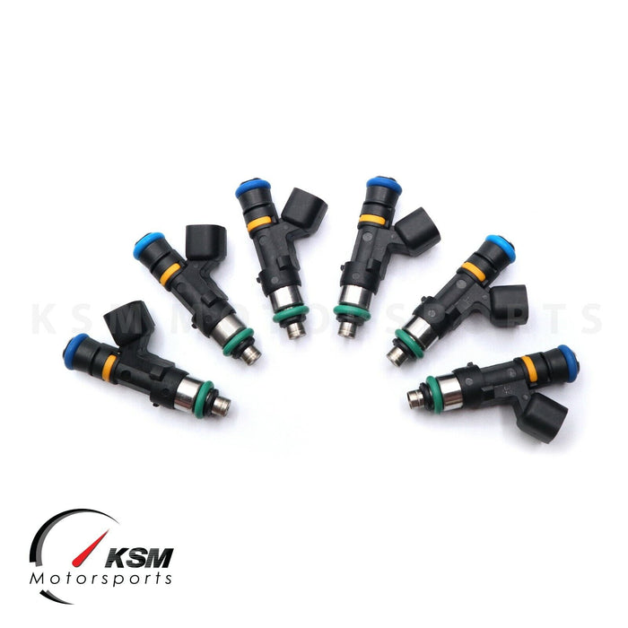 Set of 6 x 1200cc fuel injectors for TOYOTA SUPRA 2JZGTE BOSCH EV14 KSM