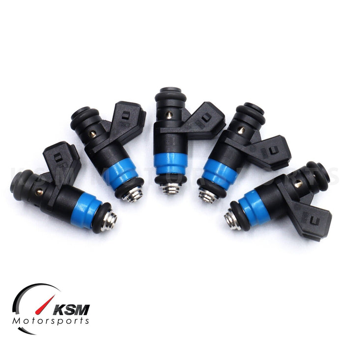 5 x 60lb 630cc fit Deka Compact Fuel Injectors FI114962 EV1 High Impedance E85