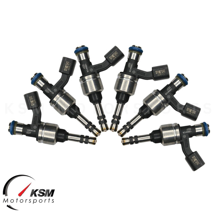 6 x Fuel Injectors 12634126 For 2012-2019 Cadillac XTS SRX ATS CTX 3.6L 3.0L