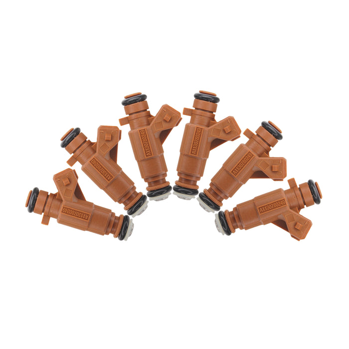 6x Fuel Injectors 0280156016 for 2003 Mercedes C240 2.6L / E320 3.2L / S350 3.7L